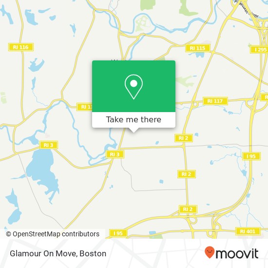 Mapa de Glamour On Move