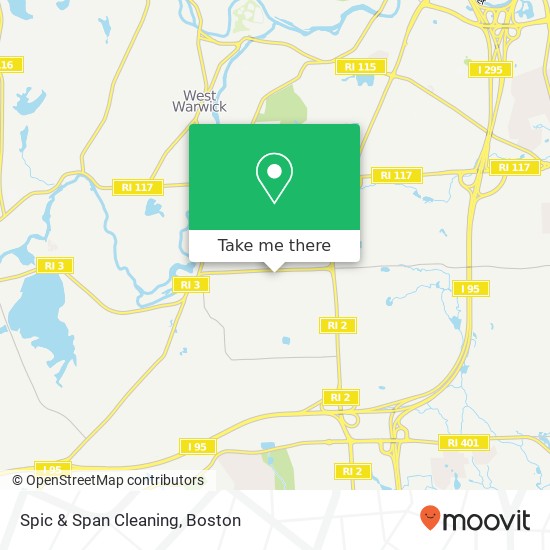 Mapa de Spic & Span Cleaning