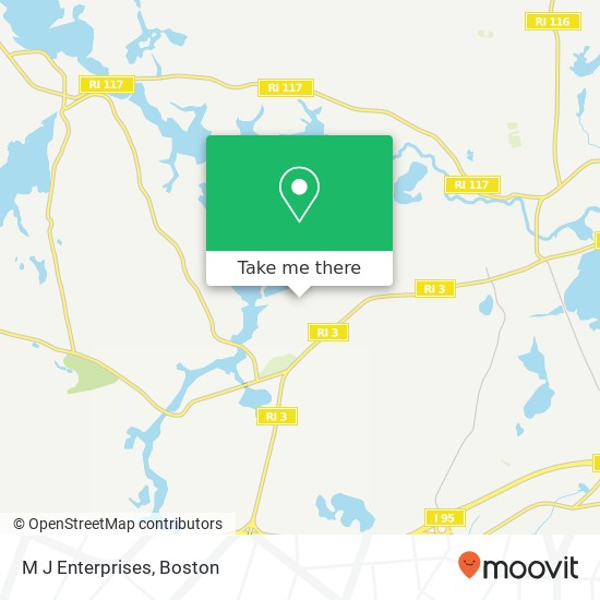 M J Enterprises map