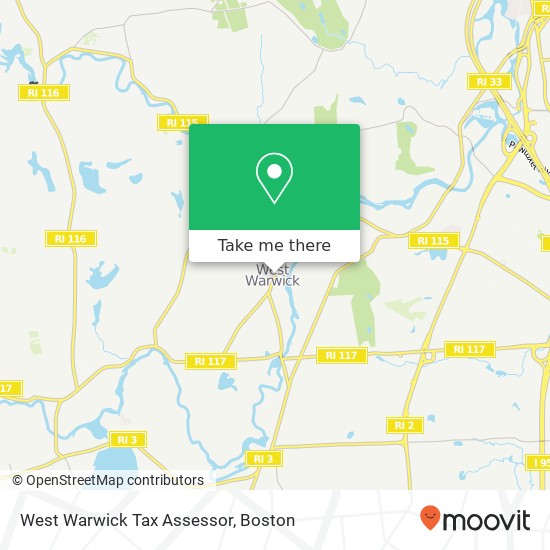 West Warwick Tax Assessor map
