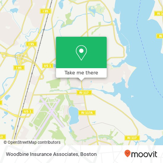 Woodbine Insurance Associates map