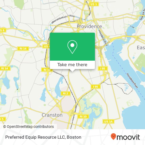 Mapa de Preferred Equip Resource LLC