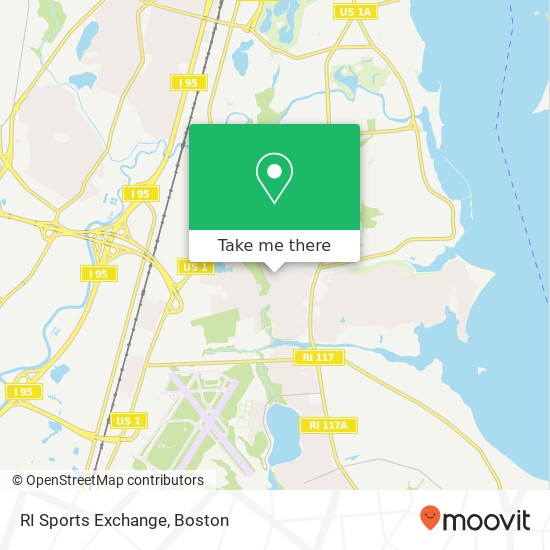 Mapa de RI Sports Exchange