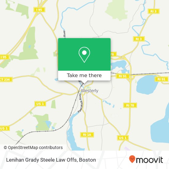 Lenihan Grady Steele Law Offs map