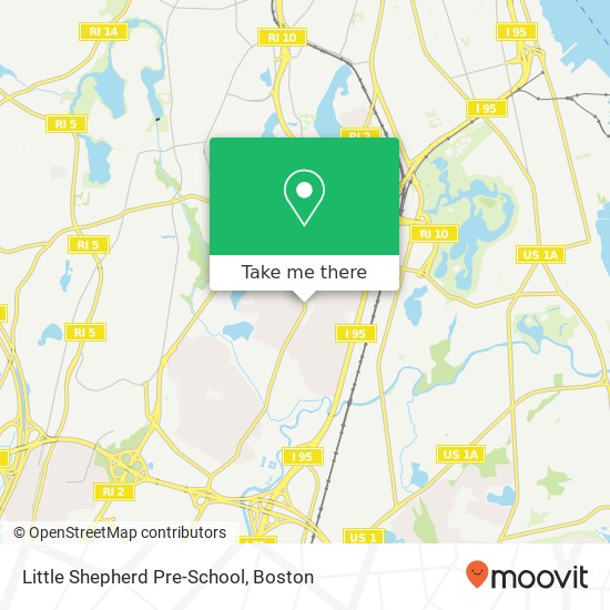 Mapa de Little Shepherd Pre-School