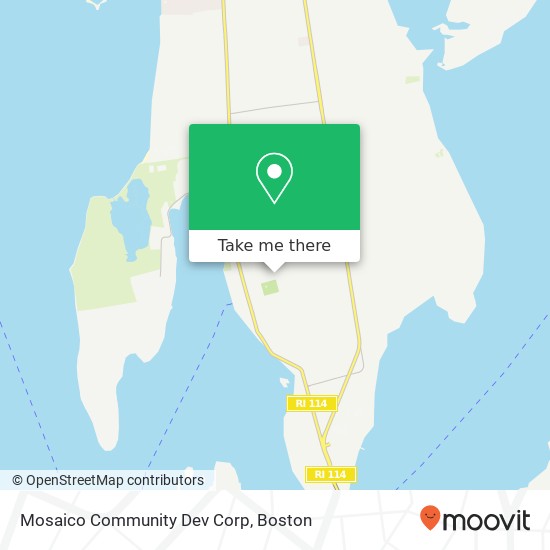 Mosaico Community Dev Corp map