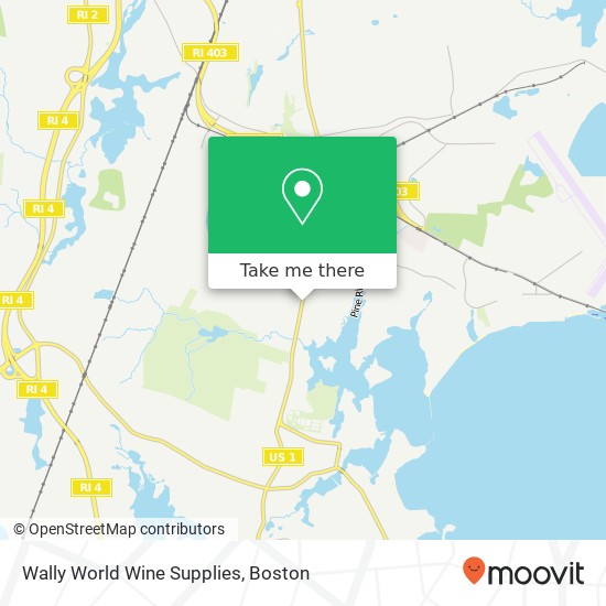 Wally World Wine Supplies map
