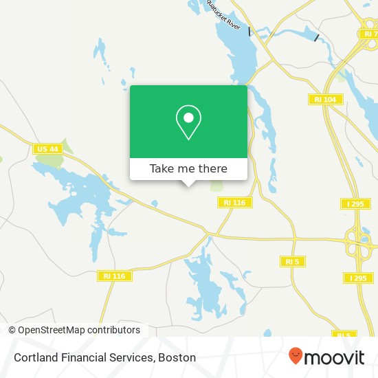 Cortland Financial Services map