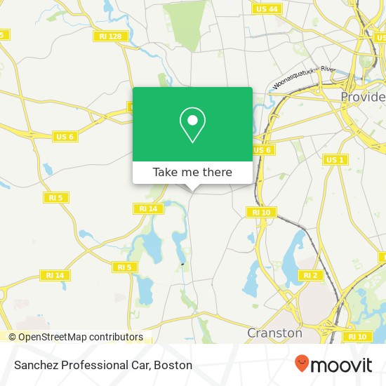 Sanchez Professional Car map