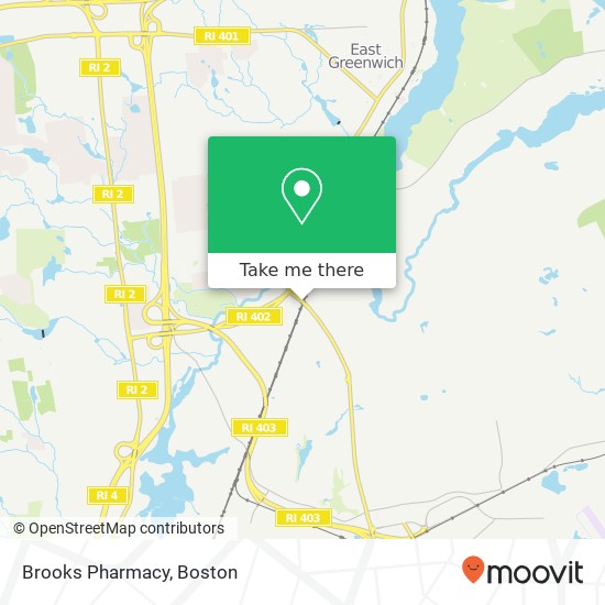 Mapa de Brooks Pharmacy