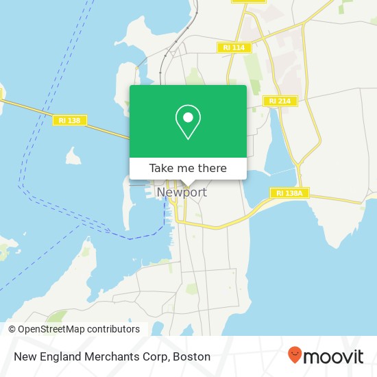 Mapa de New England Merchants Corp