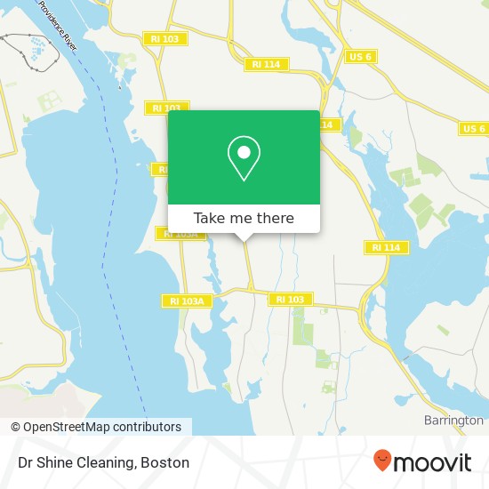Dr Shine Cleaning map