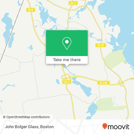 Mapa de John Bolger Glass