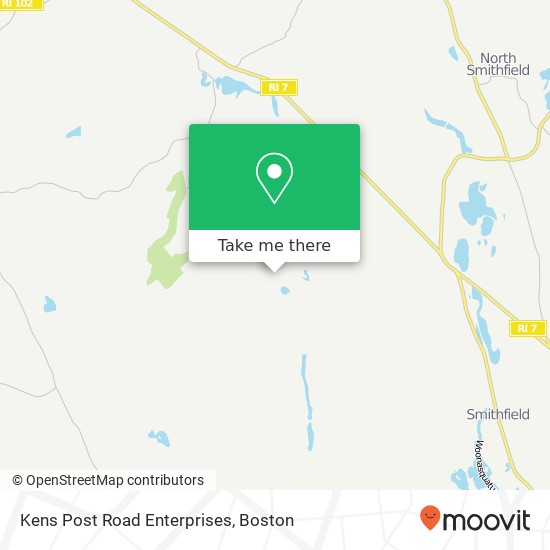 Kens Post Road Enterprises map