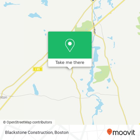 Mapa de Blackstone Construction