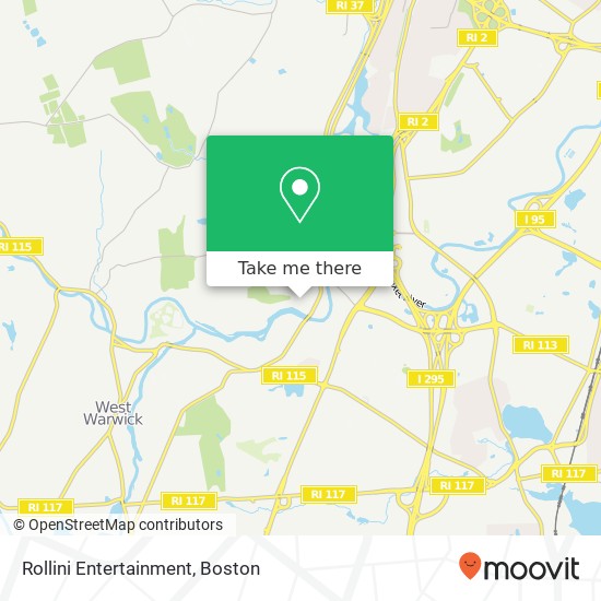 Mapa de Rollini Entertainment