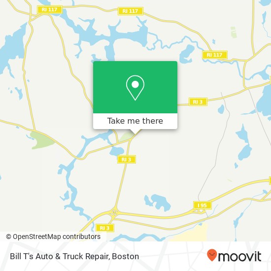 Bill T's Auto & Truck Repair map