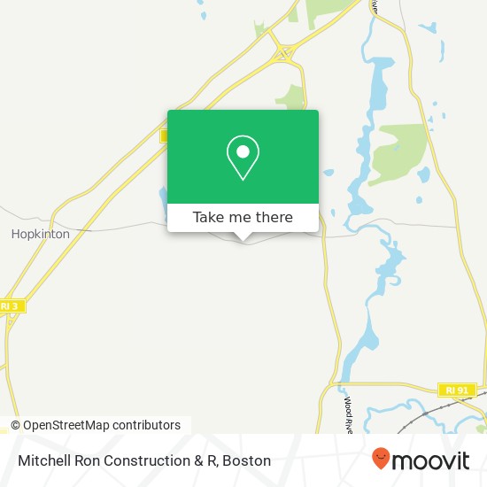 Mapa de Mitchell Ron Construction & R