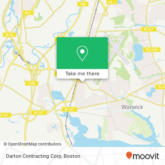 Darton Contracting Corp map
