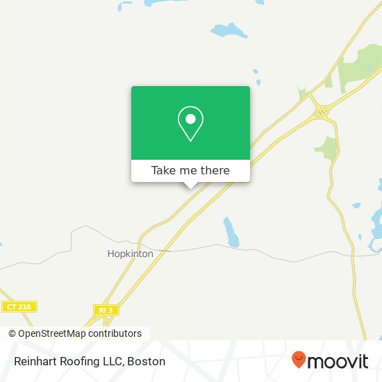 Mapa de Reinhart Roofing LLC