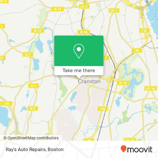 Ray's Auto Repairs map