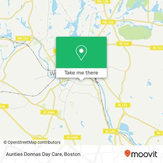 Mapa de Aunties Donnas Day Care