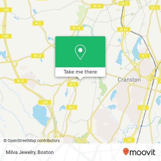 Milva Jewelry map