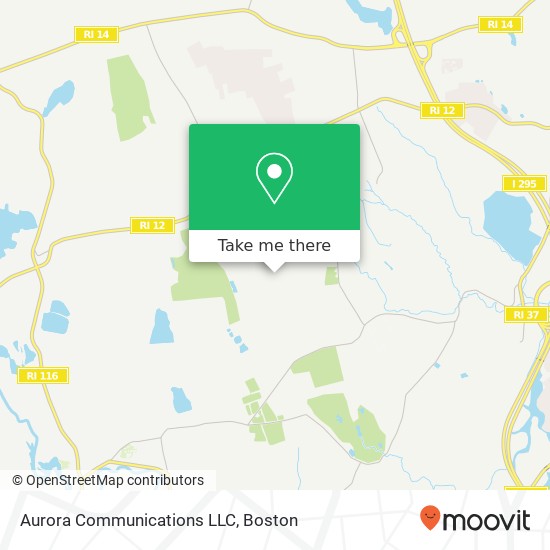 Aurora Communications LLC map