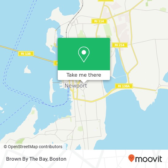 Brown By The Bay map