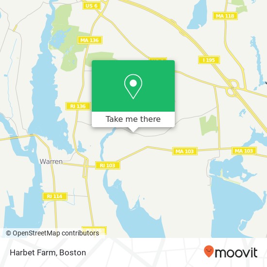 Harbet Farm map