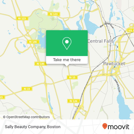 Sally Beauty Company map