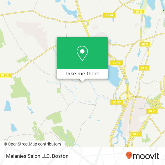 Melanies Salon LLC map