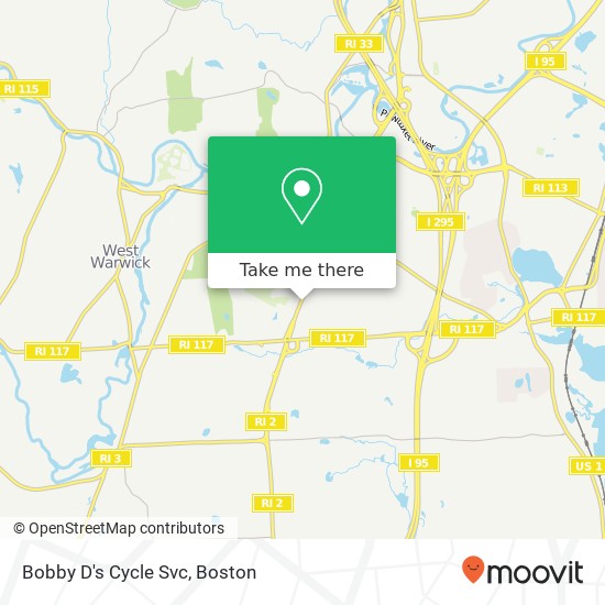 Mapa de Bobby D's Cycle Svc