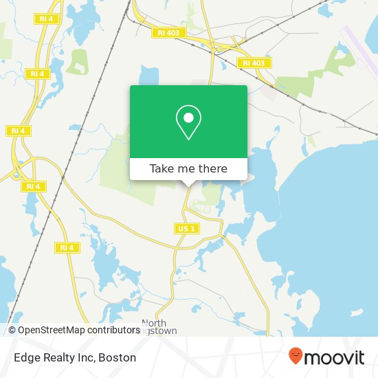 Edge Realty Inc map