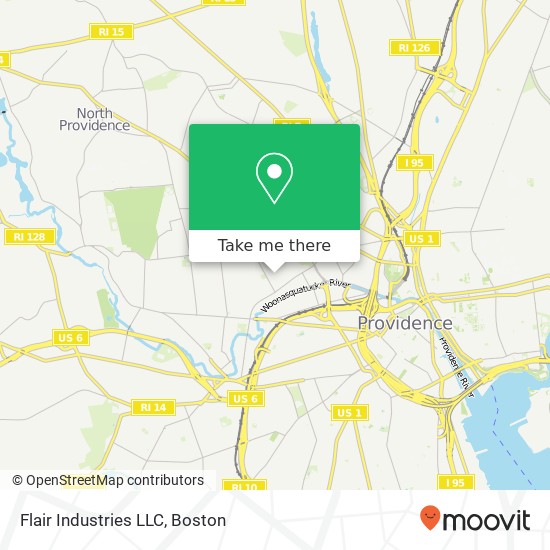 Mapa de Flair Industries LLC