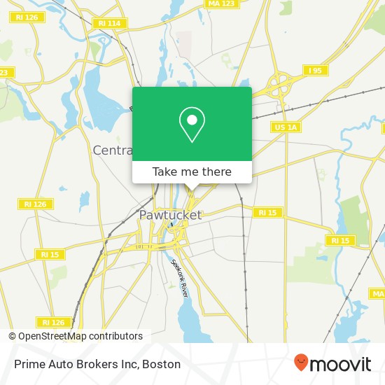 Prime Auto Brokers Inc map