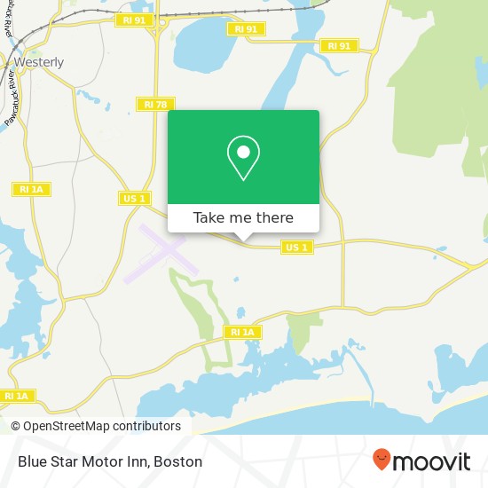 Blue Star Motor Inn map