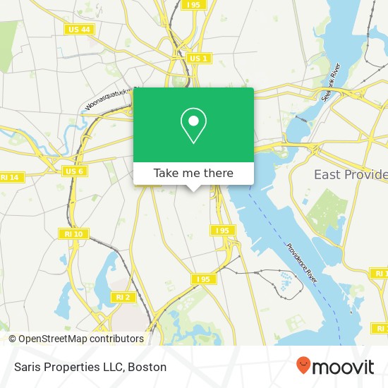 Saris Properties LLC map