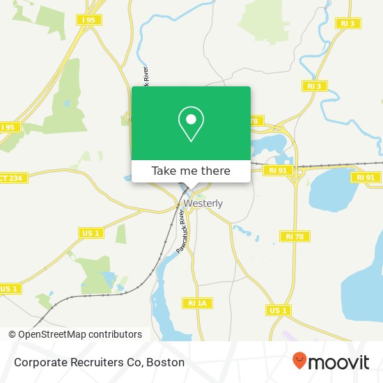 Corporate Recruiters Co map