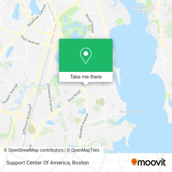 Support Center Of America map