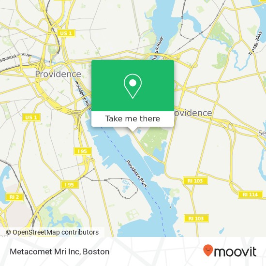 Metacomet Mri Inc map