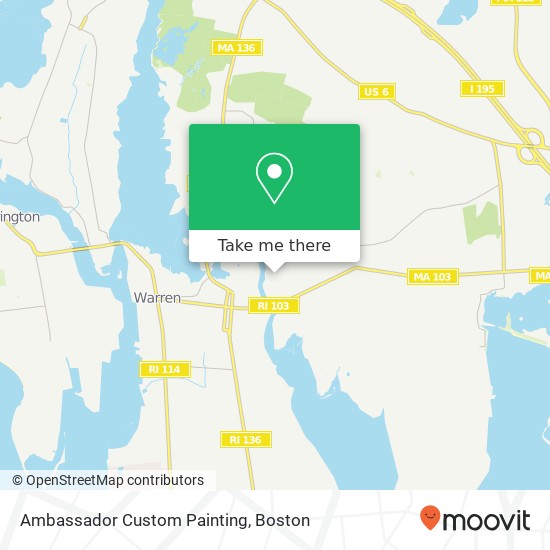 Ambassador Custom Painting map