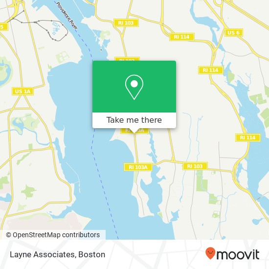 Layne Associates map