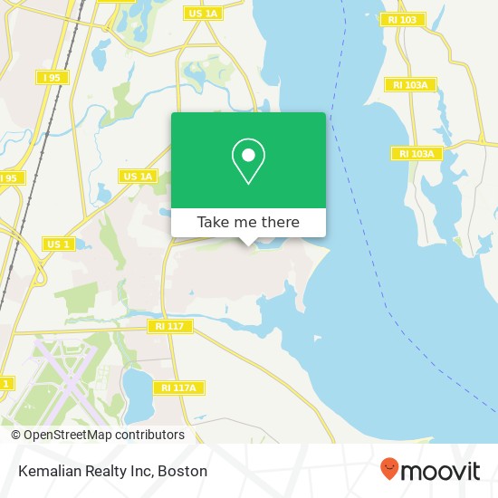 Kemalian Realty Inc map