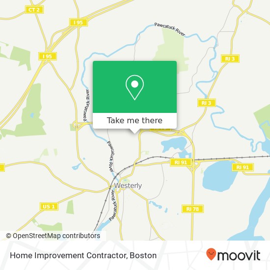 Mapa de Home Improvement Contractor