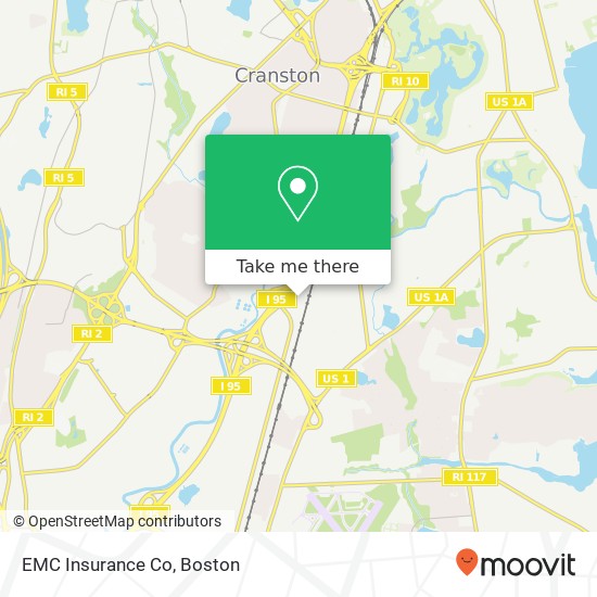 EMC Insurance Co map