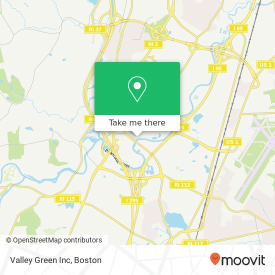 Mapa de Valley Green Inc