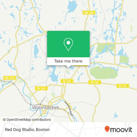 Red Dog Studio map