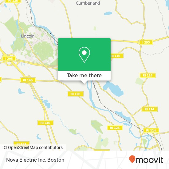 Nova Electric Inc map