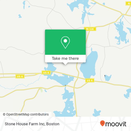 Stone House Farm Inc map